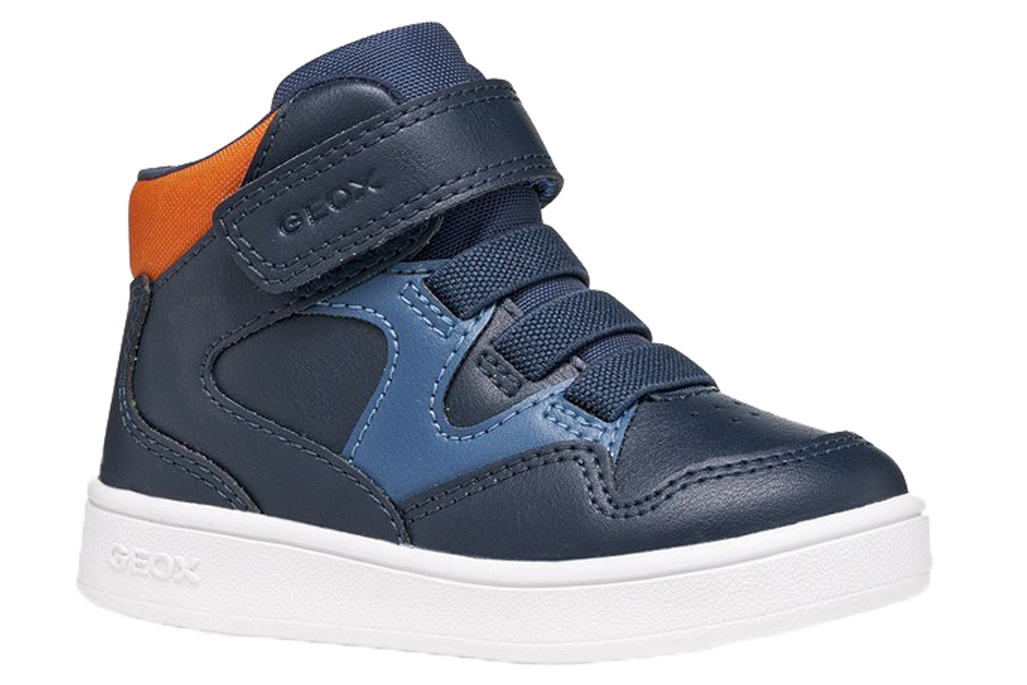 Geox B Eclyper Boy BT B665LB Navy/Orange Boys Boots