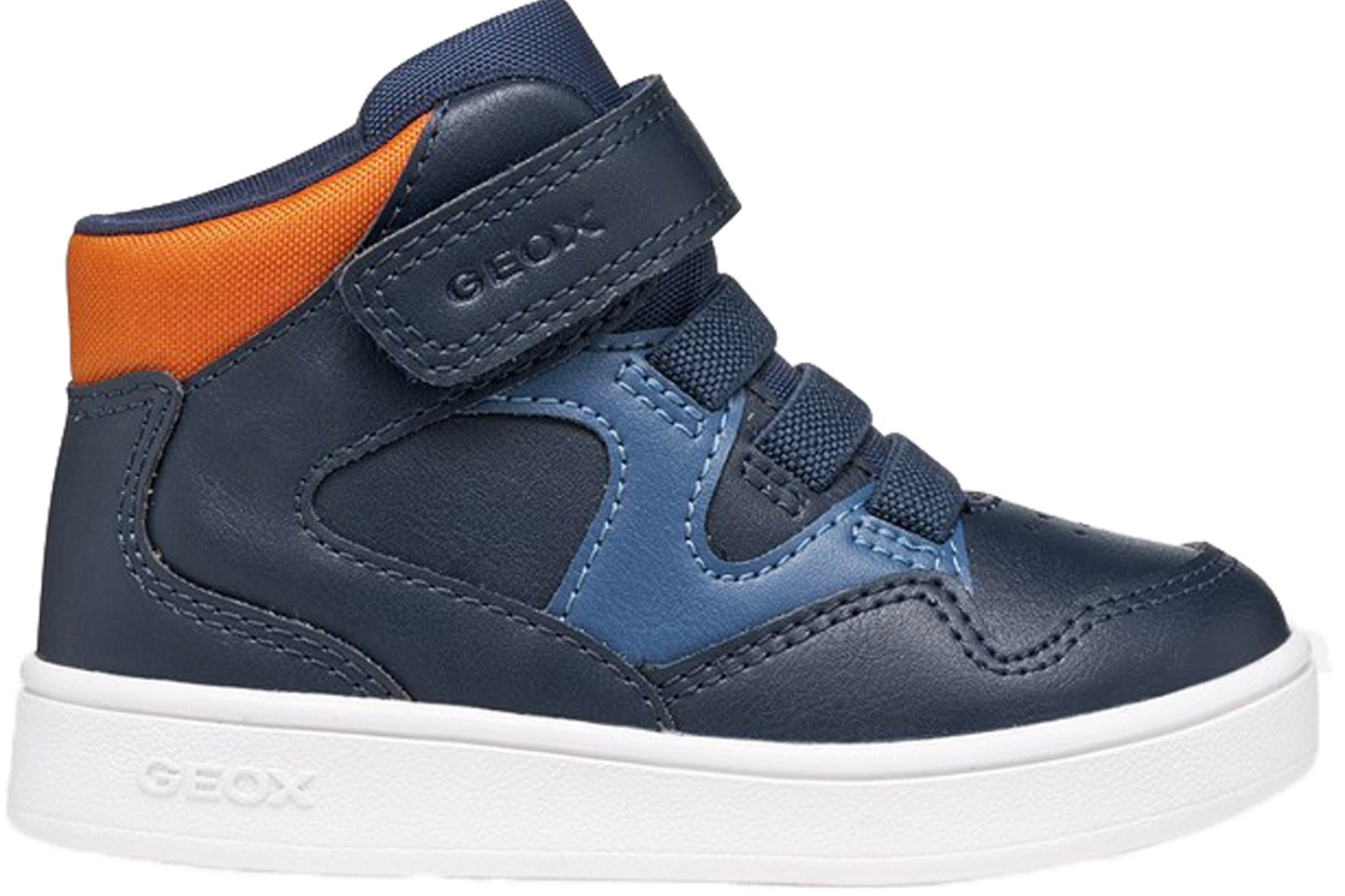 Geox B Eclyper Boy BT B665LB Navy/Orange Boys Boots