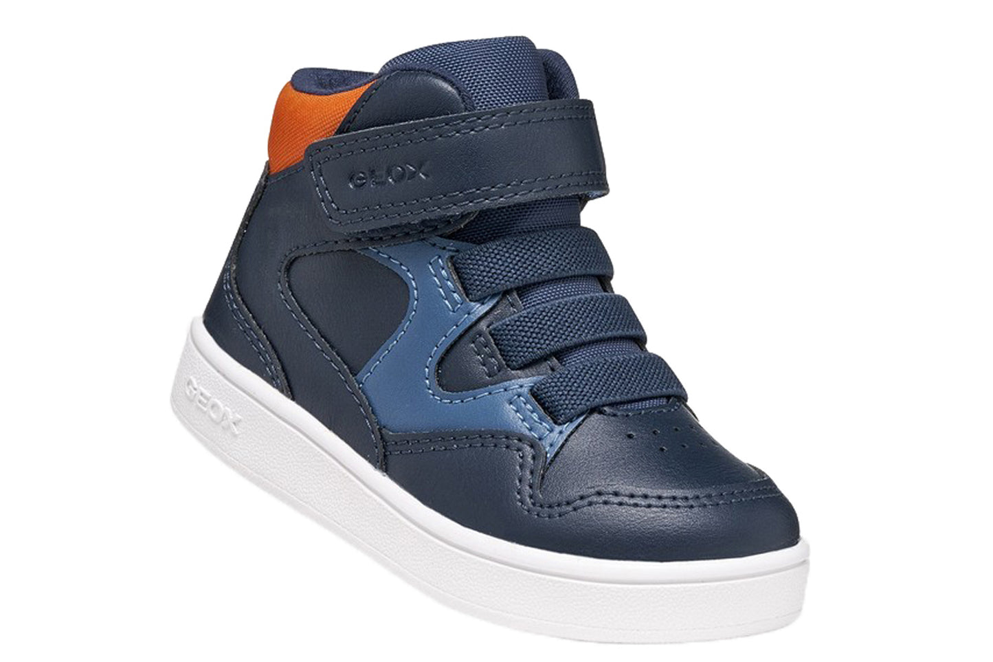 Geox B Eclyper Boy BT B665LB Navy/Orange Boys Boots