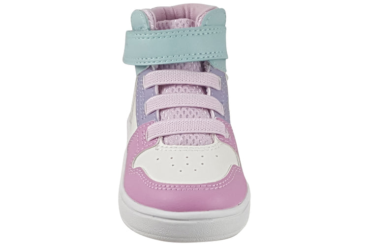 Geox B Eclyper G B465MA White/Pink Girls Boots
