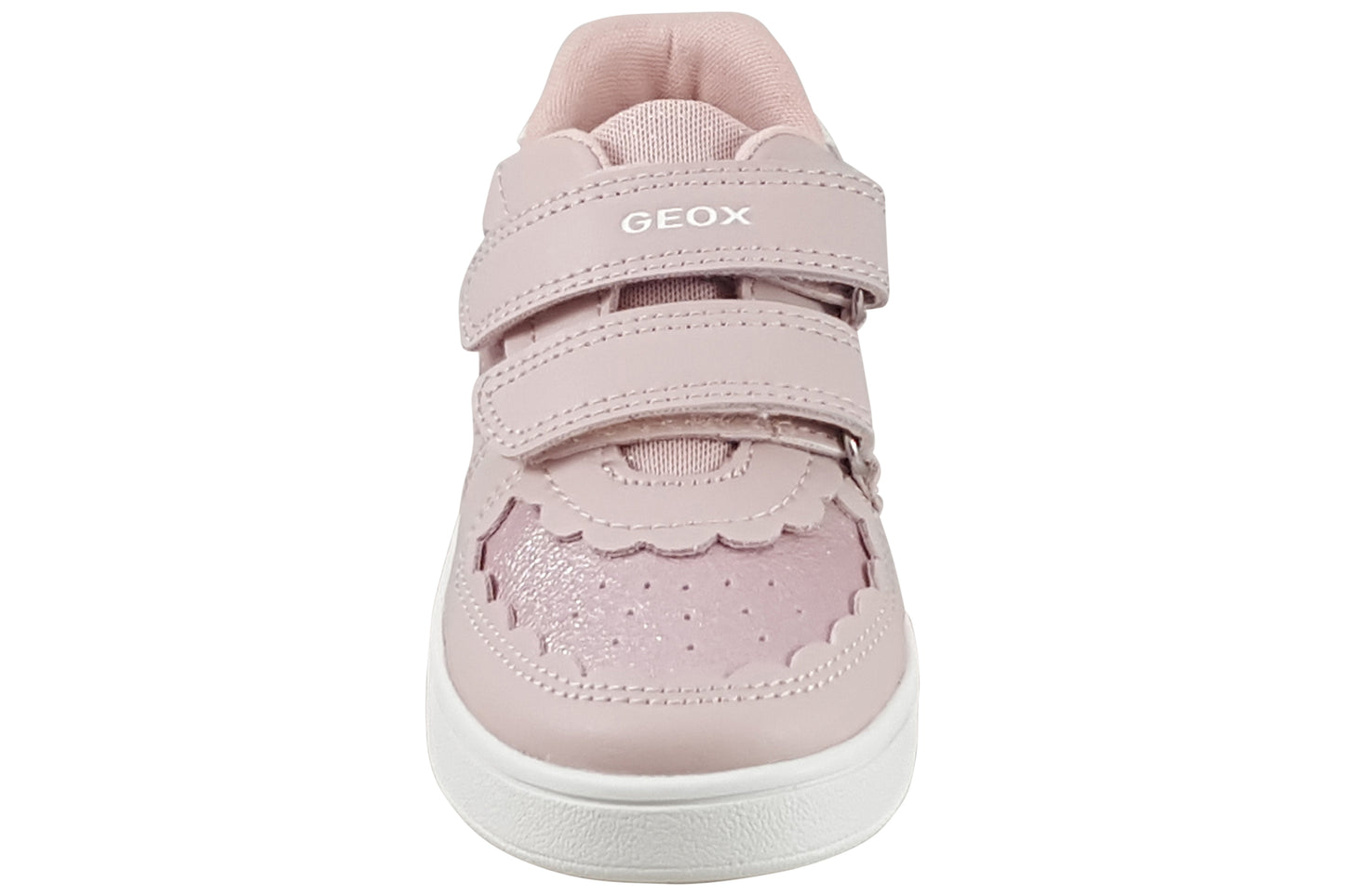 geox b eclyper girl b555ma girls trainers light rose top