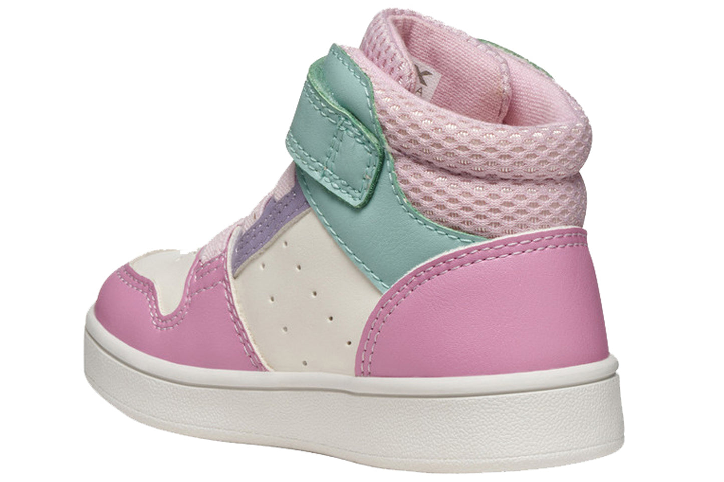 Geox B Eclyper Girl BT B465MA White/Lilac Girls Boots