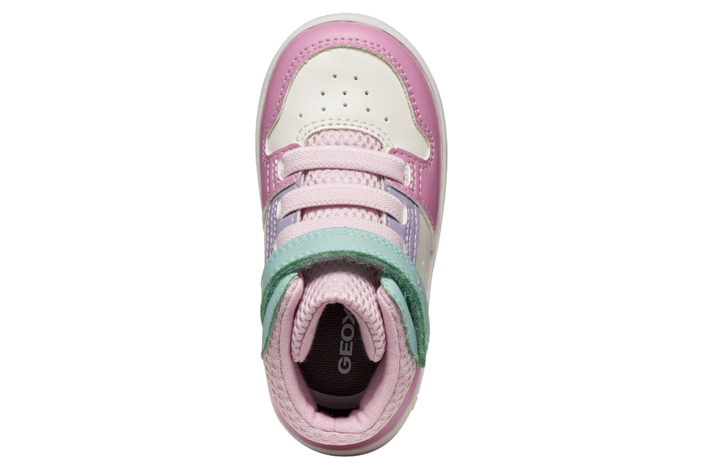Geox B Eclyper Girl BT B465MA White/Lilac Girls Boots