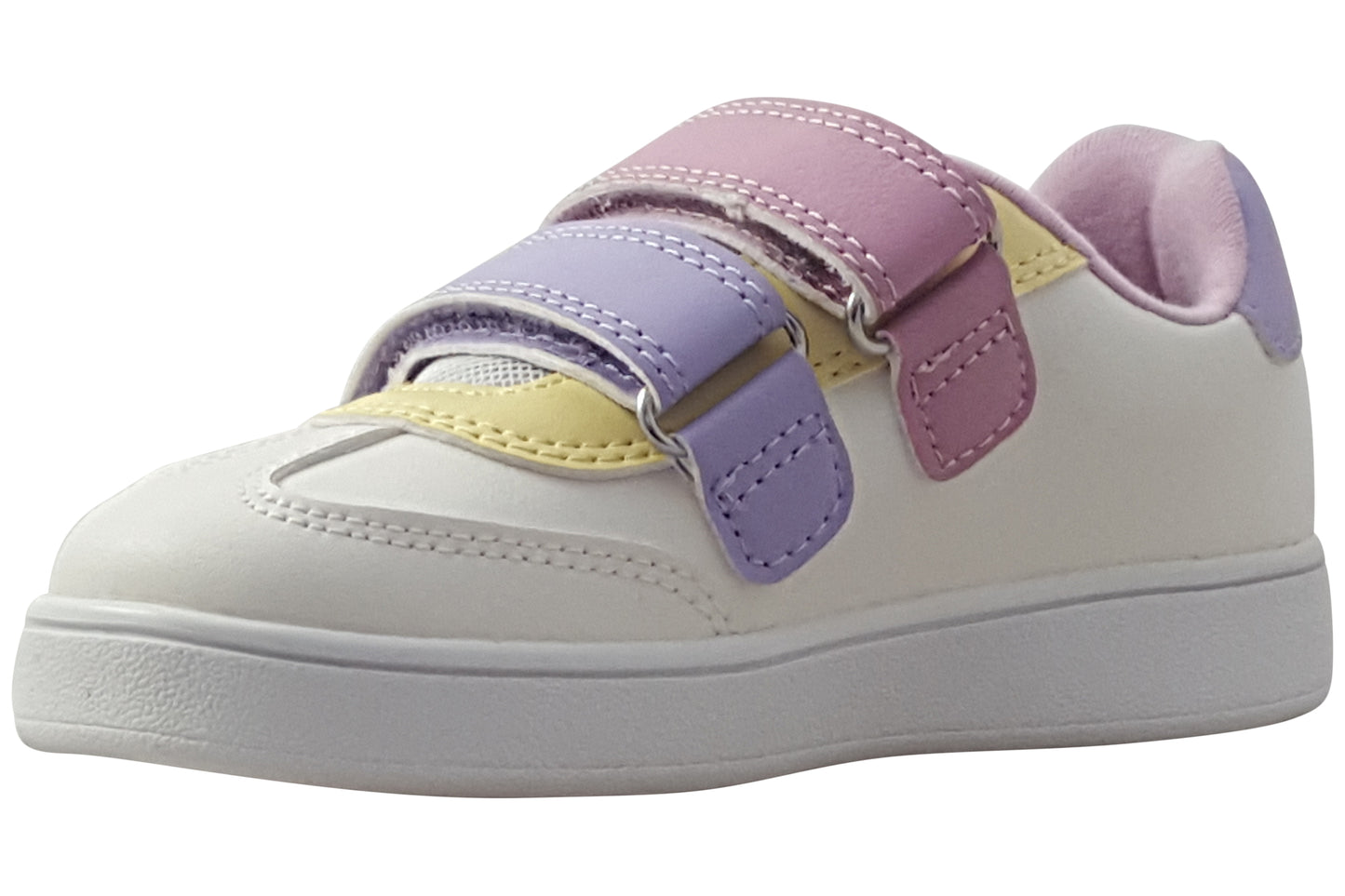 Geox B Eclyper Optic B665MA Optic White/Beige Girls First Shoes