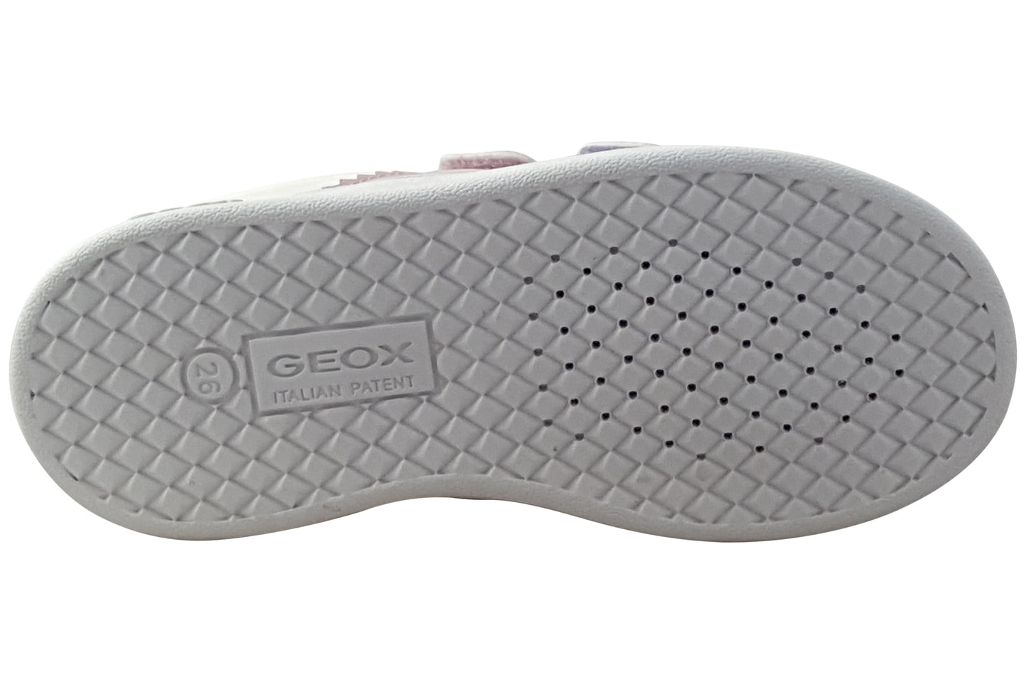 Geox B Eclyper Optic B665MA Optic White/Beige Girls First Shoes