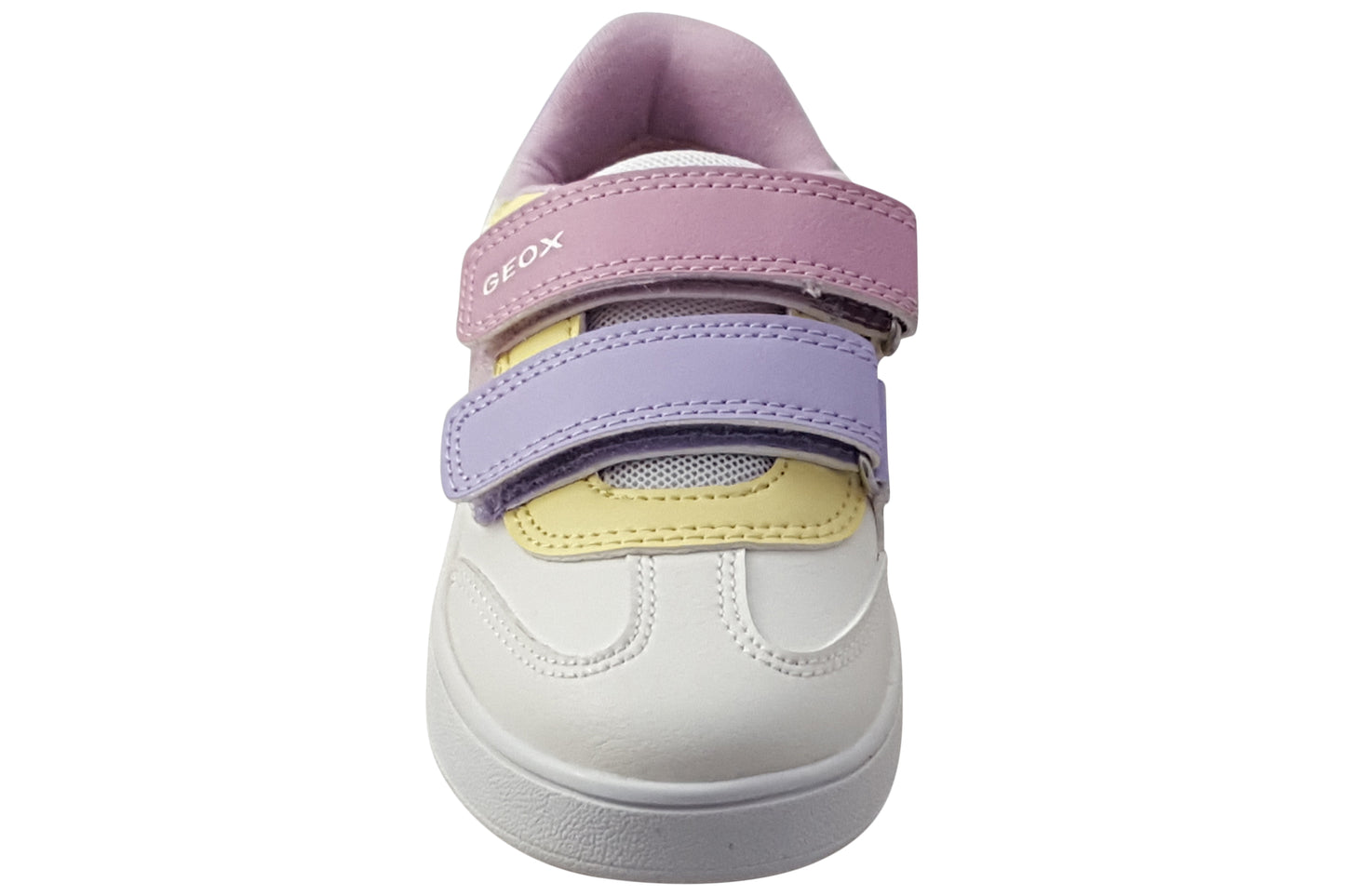 Geox B Eclyper Optic B665MA Optic White/Beige Girls First Shoes