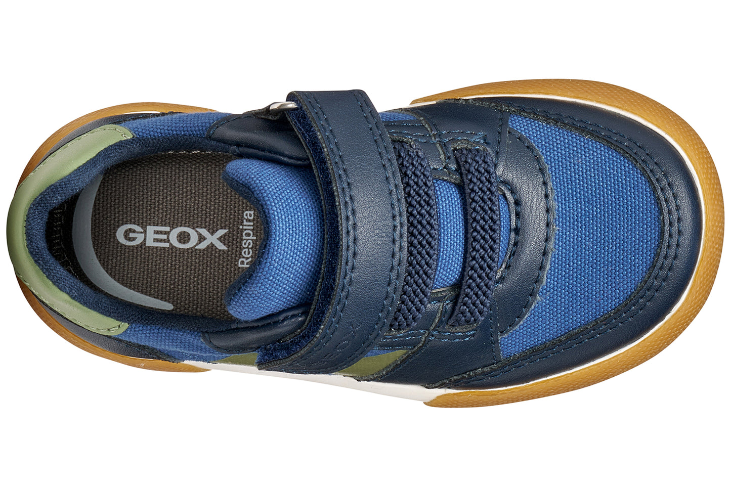 Geox B Gisli Boy B551NA Navy/Olive Boys First Shoes