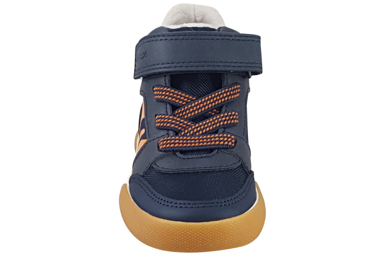 Geox B Gisli Boy B561NA Navy/Orange Boys Boots