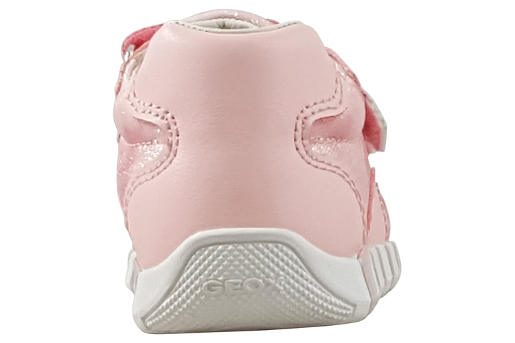 Geox B Iupidoo Girl B3558A Salmon Girls First Shoes
