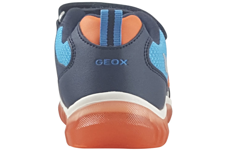 Geox B Lighty Loo Boy B565ZA Navy/Orange Boys Sports