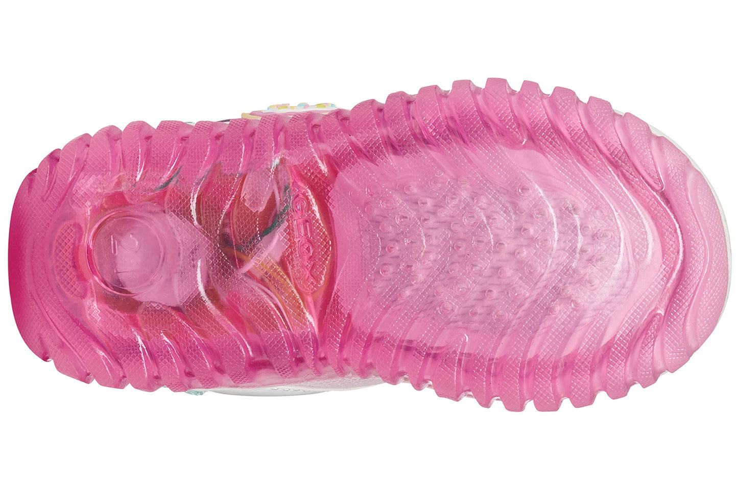 Geox B Lightyloo Girl B6561A White/Pink Girls Sports