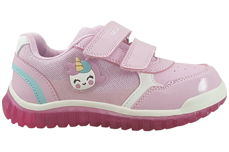 Geox B Lightyloo Girl B5661A Pink Girls Sports