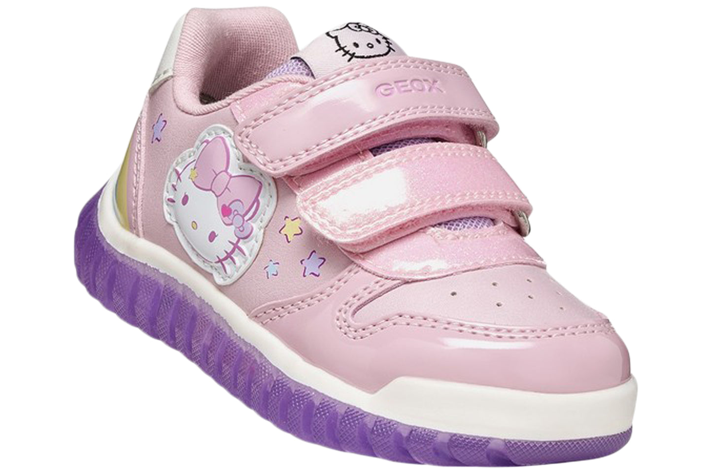 Geox B Lighty Loo Kitty B6661B Pink Girls Sports