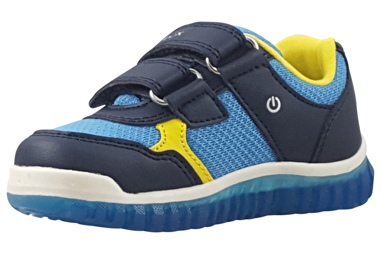 Geox B Lightyloo Shark B555ZA Navy/Azure Boys Sports