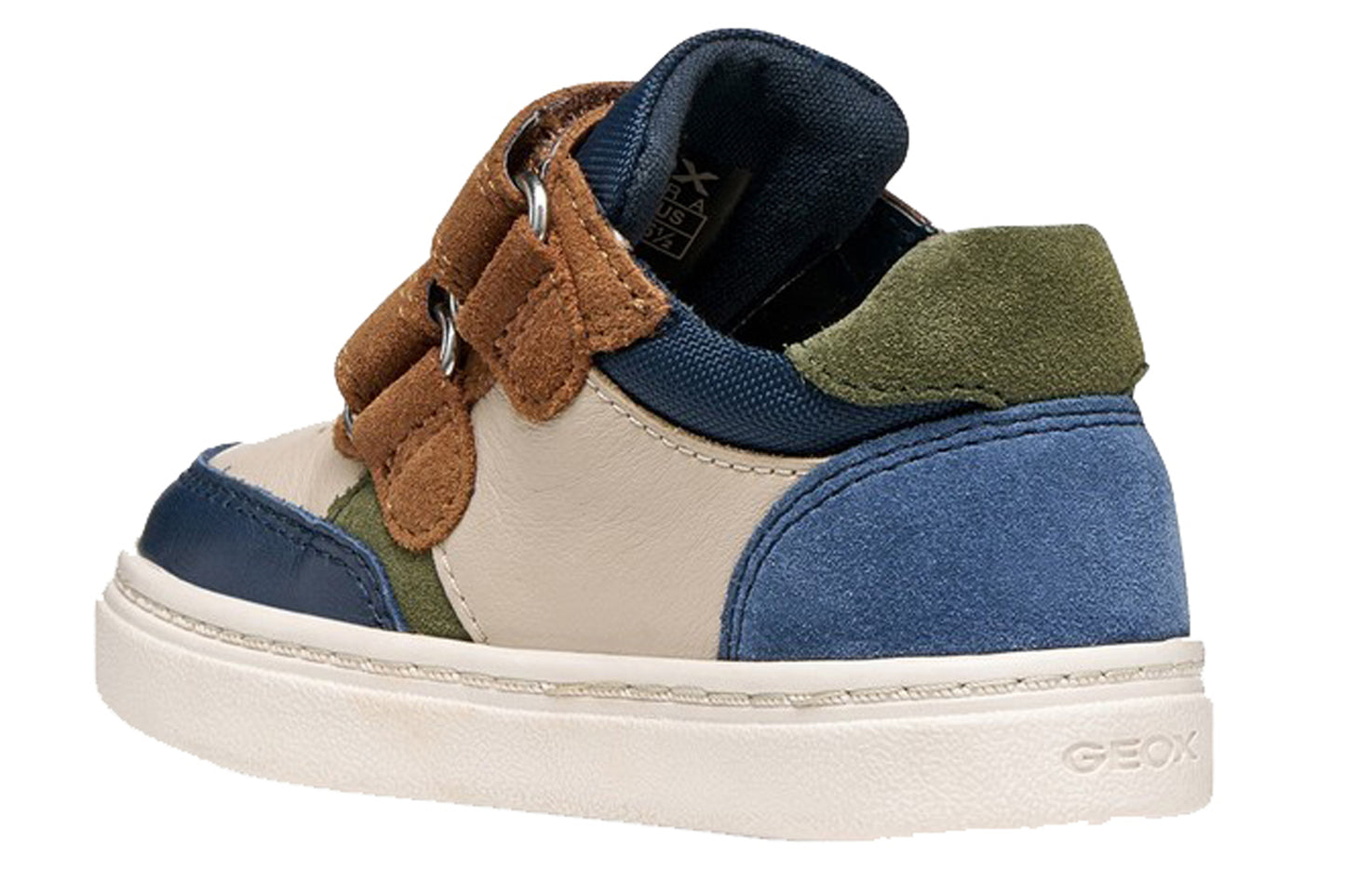 Geox B Nashik Boy B465NC Beige/Navy Boys First Shoes