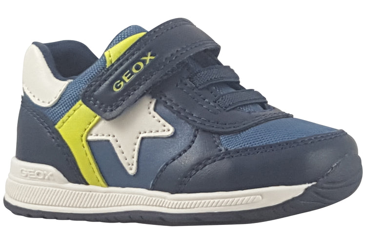Geox B Rishon Boy B560RA Navy/Green Boys Sports