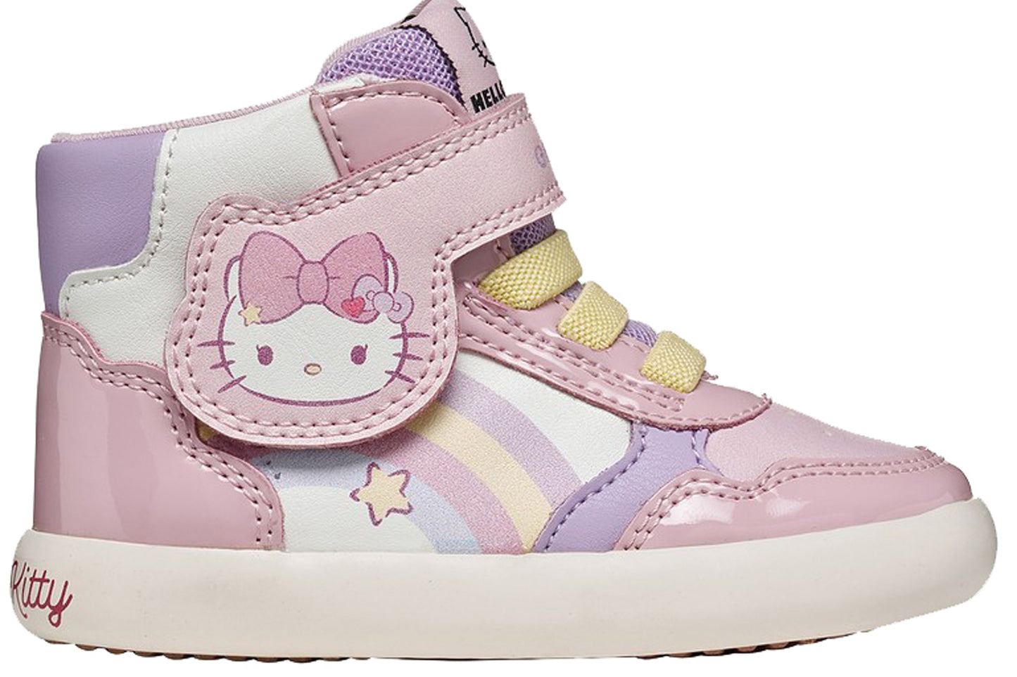 Geox B Gisli Girl BT B661MC White/Pink Girls Boots