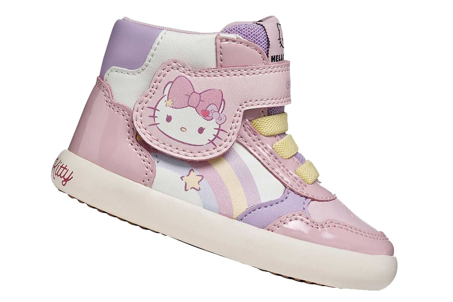 Geox B Gisli Girl BT B661MC White/Pink Girls Boots