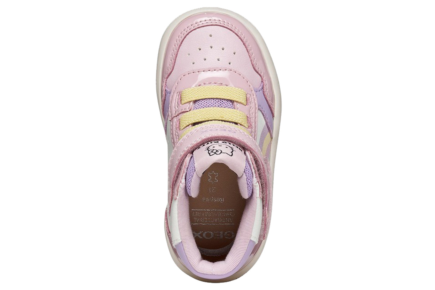 Geox B Gisli Girl BT B661MC White/Pink Girls Boots