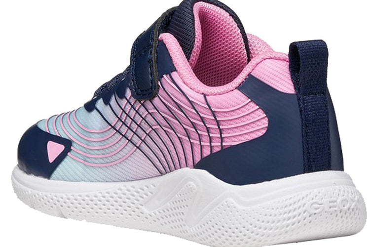 Geox B Sprintye Girl B664TA Aqua/Pink Girls Sports