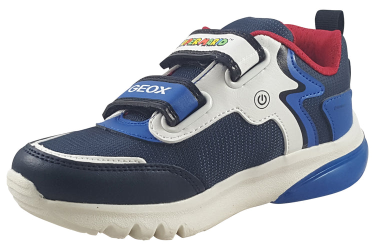 Geox Ciberdron 'Mario' J46LB1 Navy/Royal Boys Sports