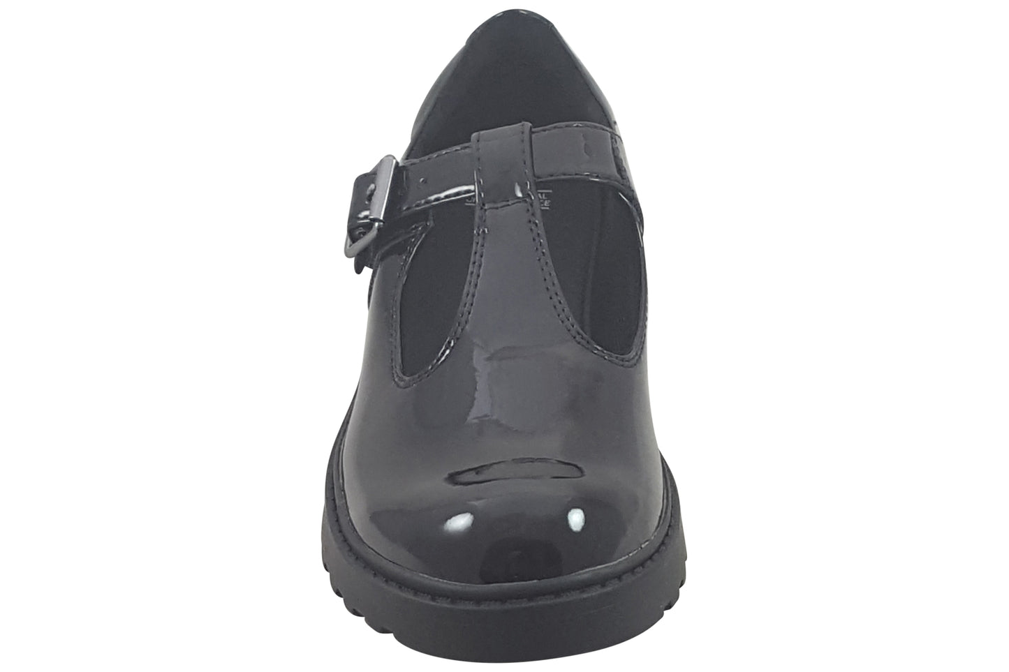 geox g.e j casey girls shoes black patent top