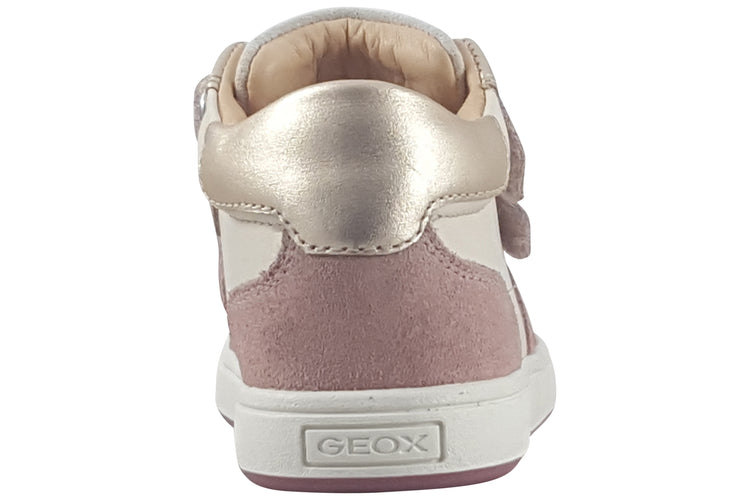 Geox B Biglia Girl B564CA Light Ivory/Old Rose Girls Boots