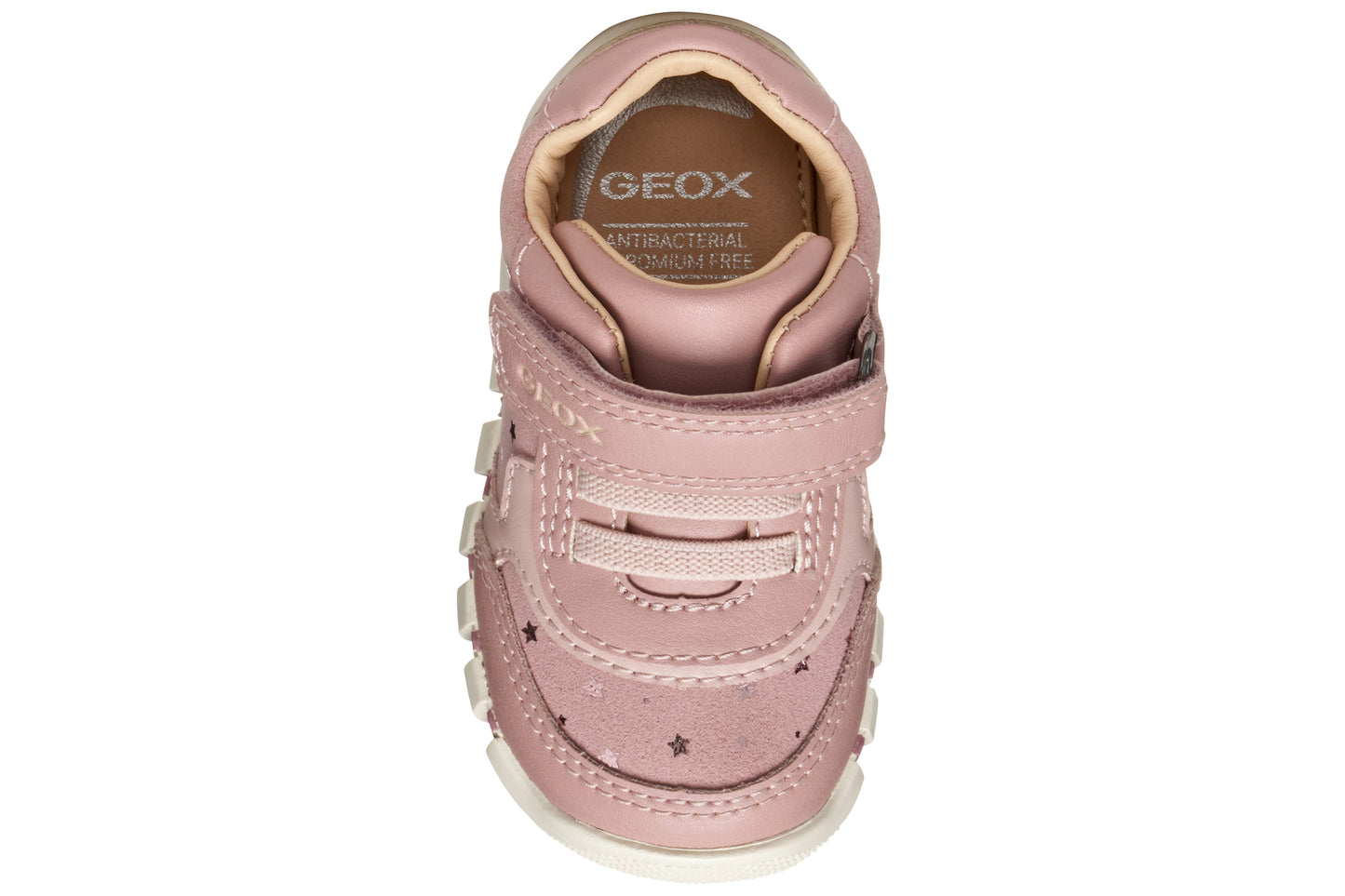 Geox B Iupidoo Girl B5658B Girls First Shoes Antique Rose