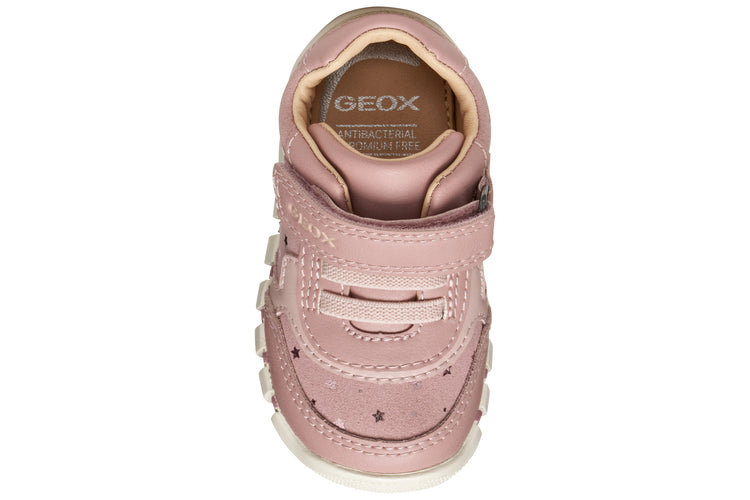 Geox B Iupidoo Girl B5658B Girls First Shoes Antique Rose