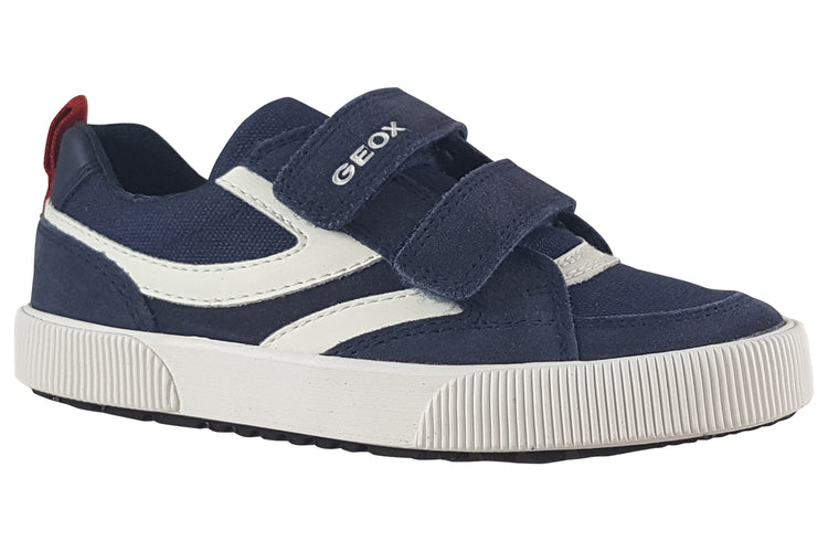 Geox J Alphabeet B J35HLC Navy/White Boys Shoes
