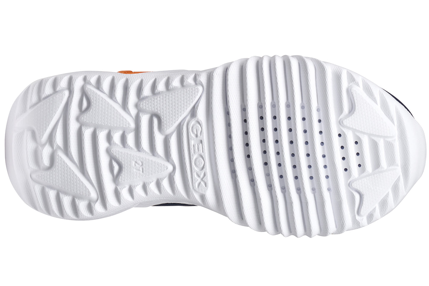 Geox J Assister Boy J45DZC Navy/Orange Boys Sports