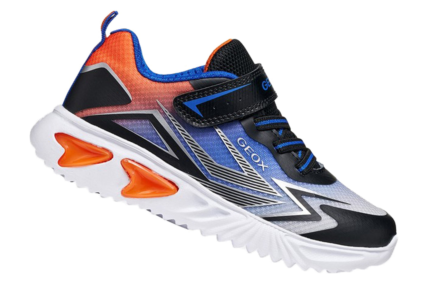 Geox J Assister Boy J66DZB Black/Orange Boys Sports