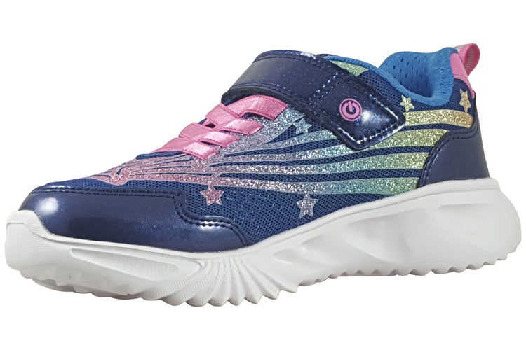 Geox J Assister Girl J56E9B Navy Multi Girls Sports