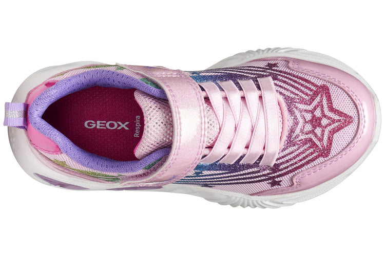 Geox J Assister Girl J56E9B Pink Multi Girls Sports