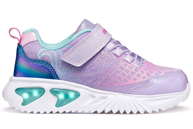 Geox J Assister Girl J65E9A Lilac/Multi Girls Sports