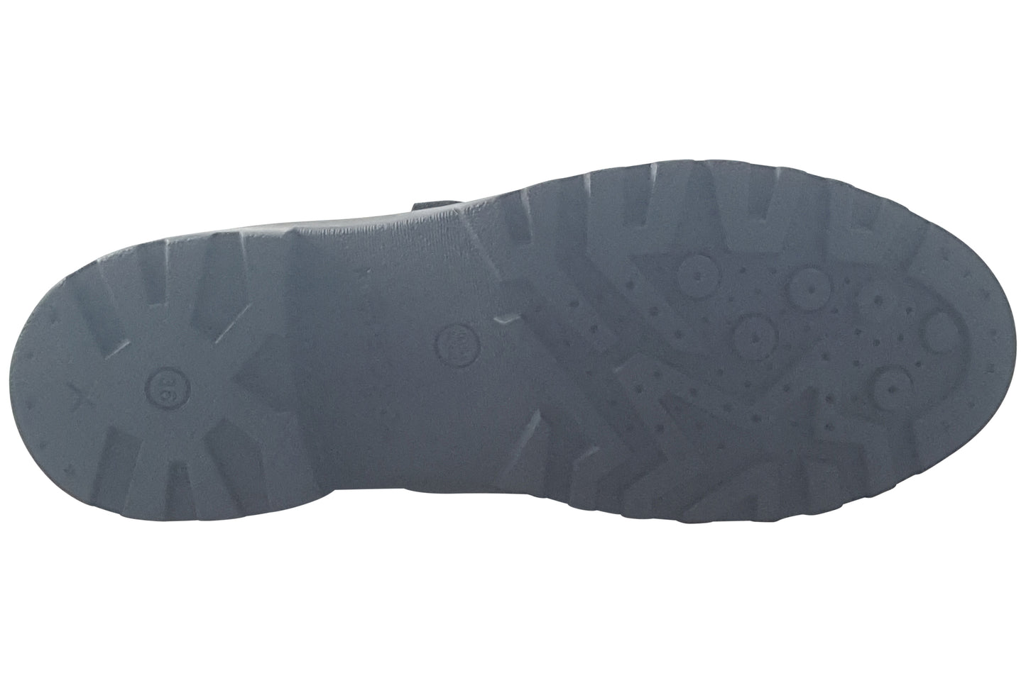 Geox J Casey Buckle J6620B Black Patent Girls School Shoes
