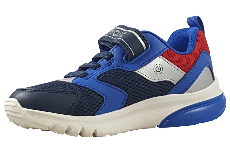 Geox J Ciberdron Boy J45LBC Navy/Red Boys Sports