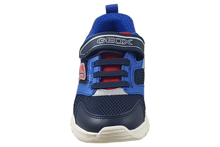 Geox J Ciberdron Boy J45LBC Navy/Red Boys Sports