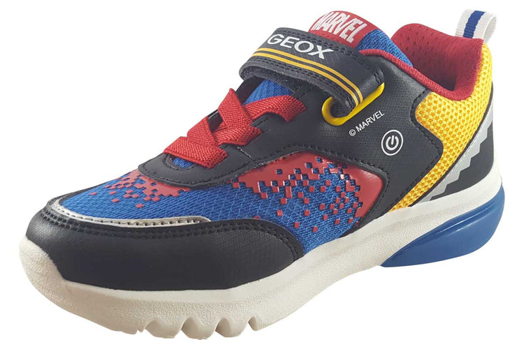 Geox J Ciberdron E J45LBE Black/Royal Boys Sports