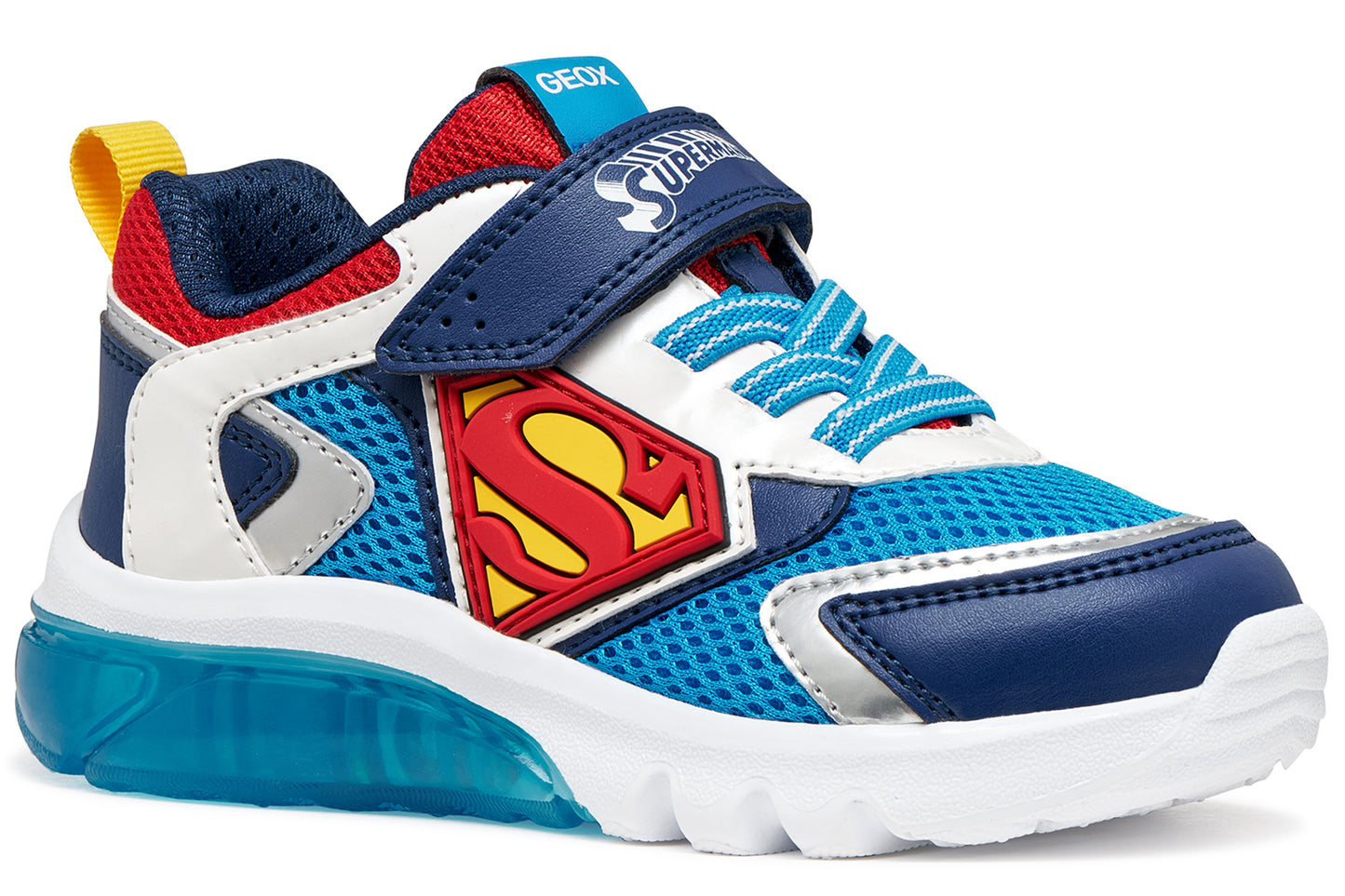 Geox J Ciberdron S'Man J65LBB Blue/Red Boys Sports