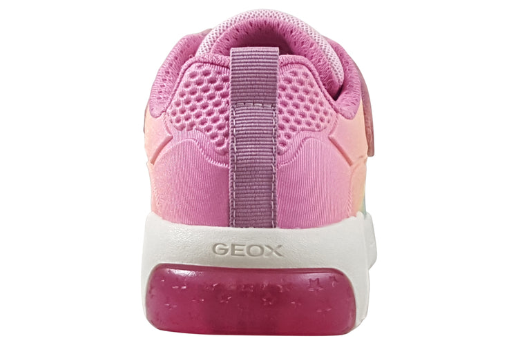 Geox J Fadinlight Girl J46M4C Pink Multi Girls Sports