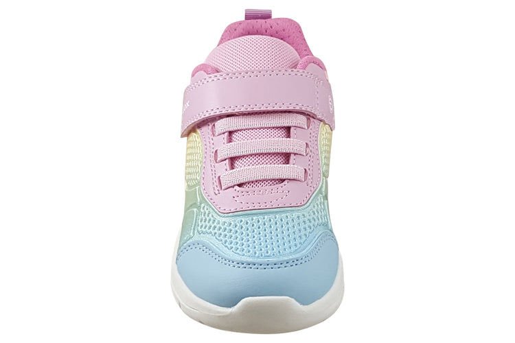 Geox J Fadinlight Girl J46M4C Pink Multi Girls Sports