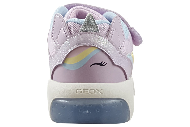 Geox J Fadinlight Girl J55M4A Lilac Multi Girls Sports