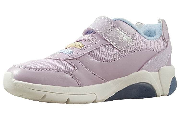 Geox J Fadinlight Girl J55M4A Lilac Multi Girls Sports