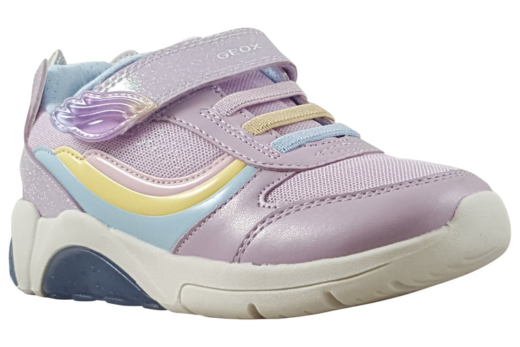 Geox J Fadinlight Girl J55M4A Lilac Multi Girls Sports