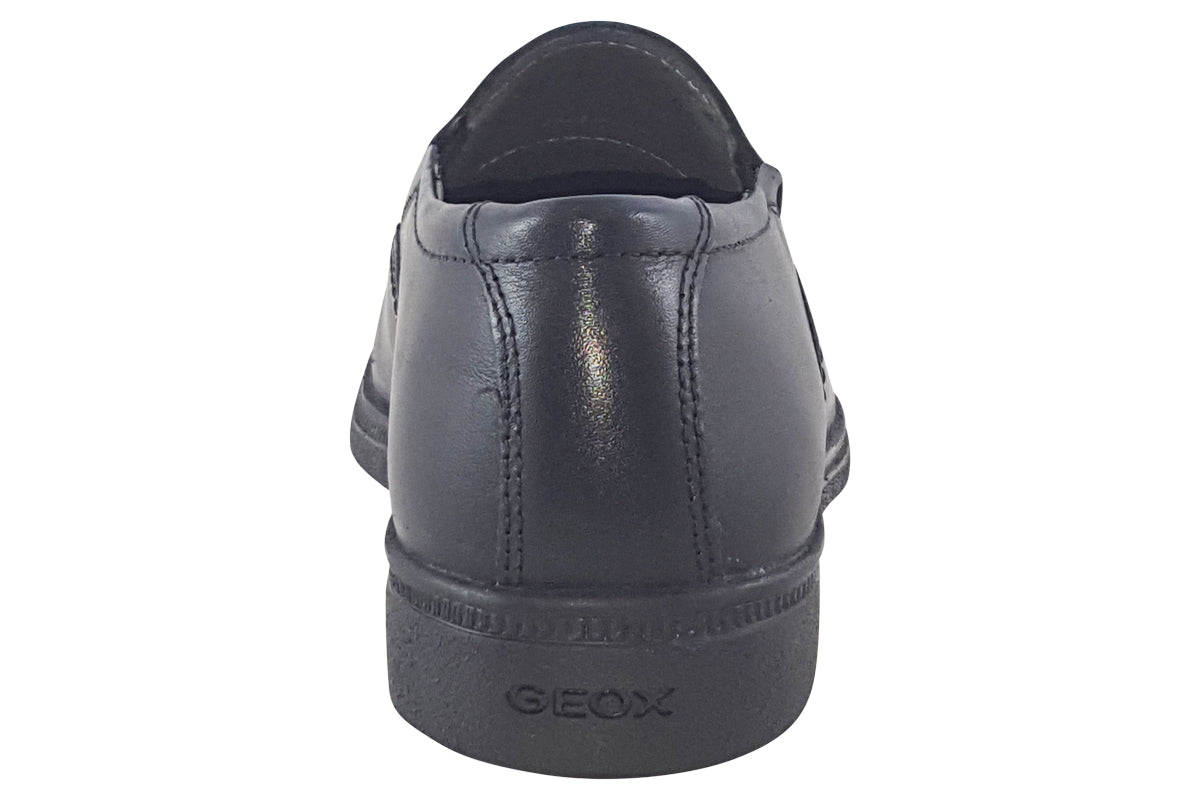 geox j federico slip black boys back