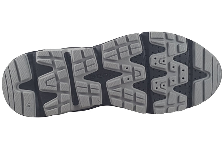 Geox J Flexyper Plus J56MVB Black Boys School Shoes