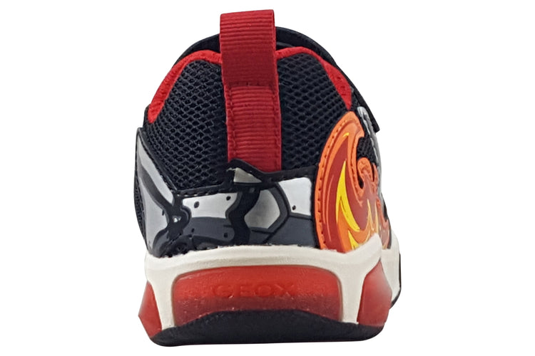 Geox J Inek Boy J559CD Black/Red Boys Sports