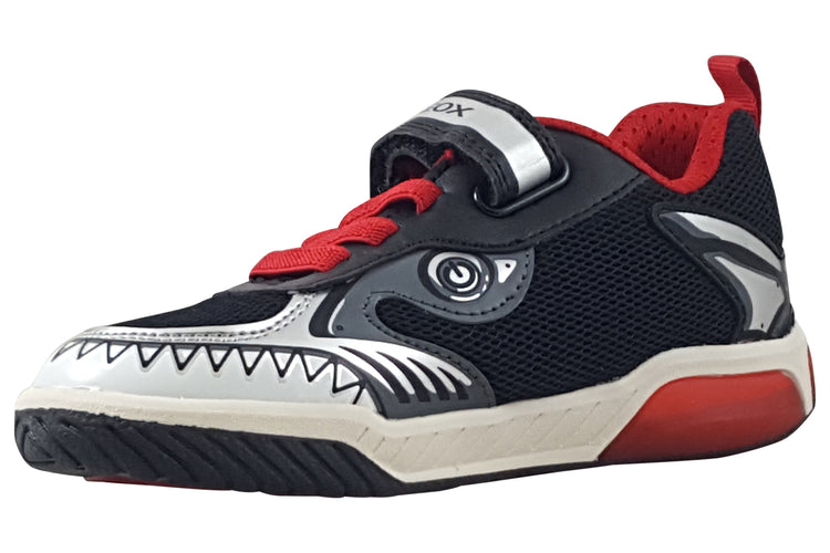Geox J Inek Boy J559CD Black/Red Boys Sports