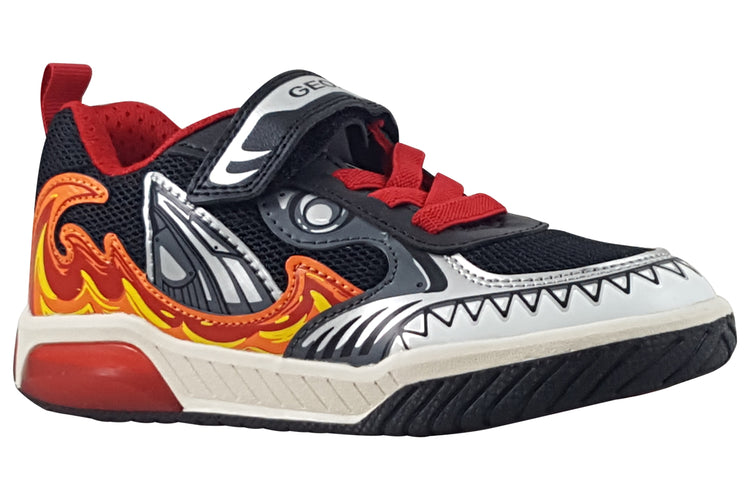 Geox J Inek Boy J559CD Black/Red Boys Sports